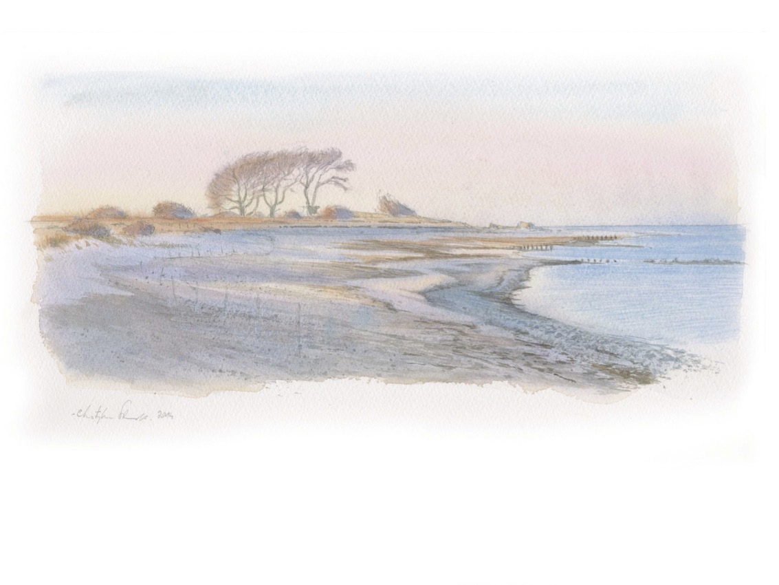 Ostseeküste im Frühjahr